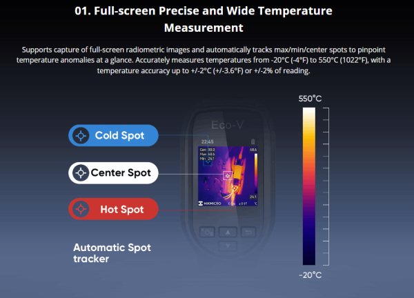 HIKMICRO Eco Lämpökamera - Image 7